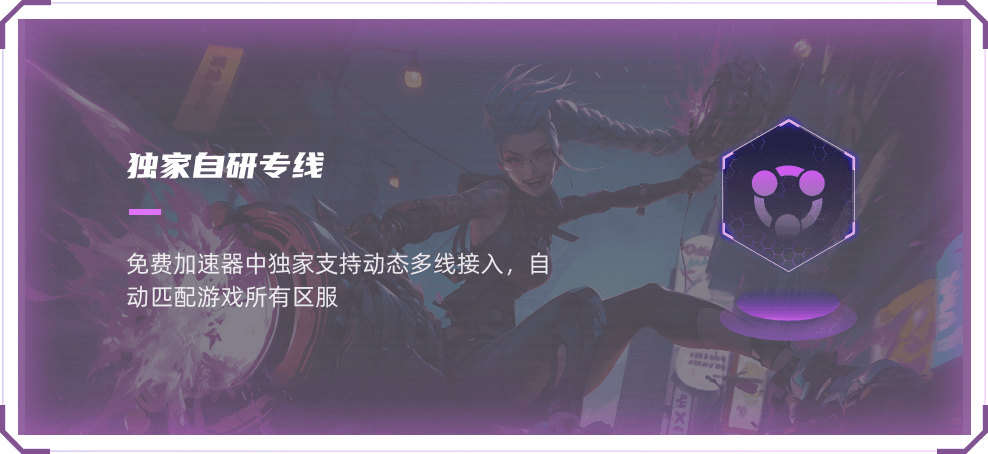 独家自研专线